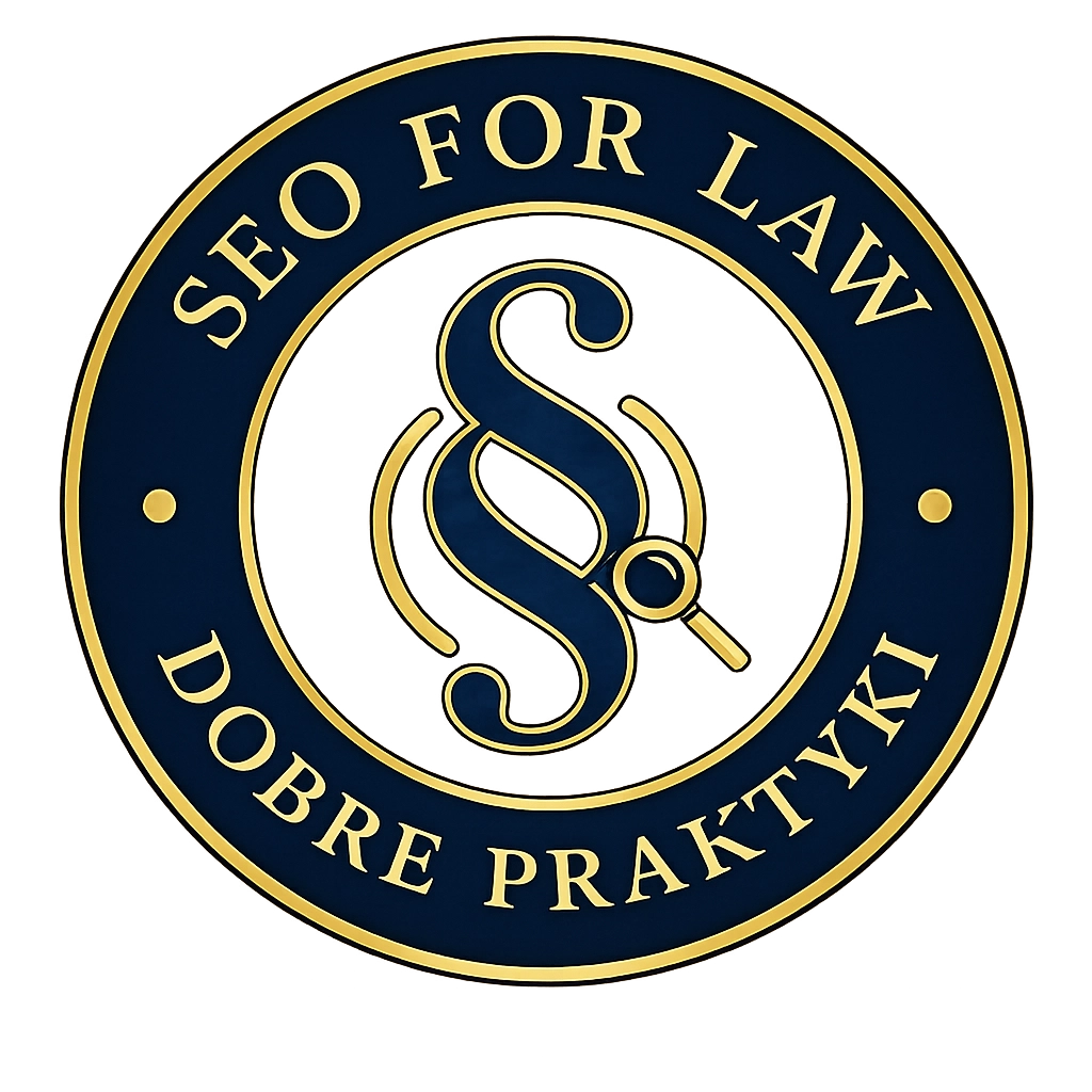 Znak Dobre Praktyki SEO FOR LAW